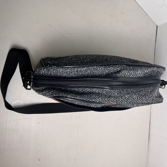 Vintage Givenchy Overnight Travel Bag Carry On Luggage Duffle Tweed Weekender - Picture 4 of 16